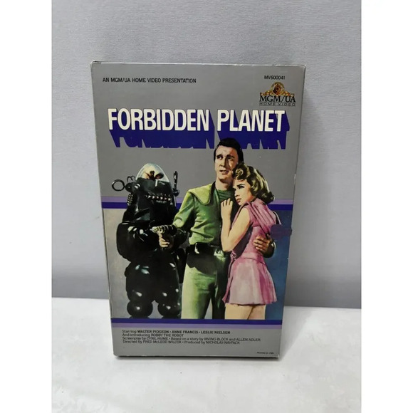 Forbidden Planet VHS MGM Big Box Sci-Fi Factory Leslie Nielson 1983 - Picture 1 of 2